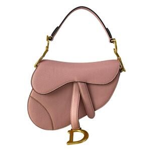 Christian Dior DIOR/ChristianDior Saddle Bag Mini Handbag